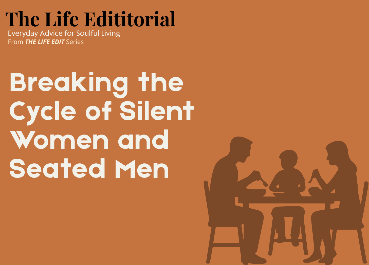 Breaking the Cycle of Silent Women and Seated Men